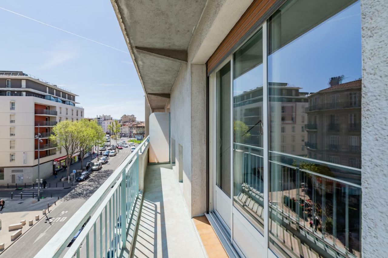 Teo Sud Les Balcons Du Nouveau Marseille, Lumineux, Spacieux Et Bien Equipe Zewnętrze zdjęcie